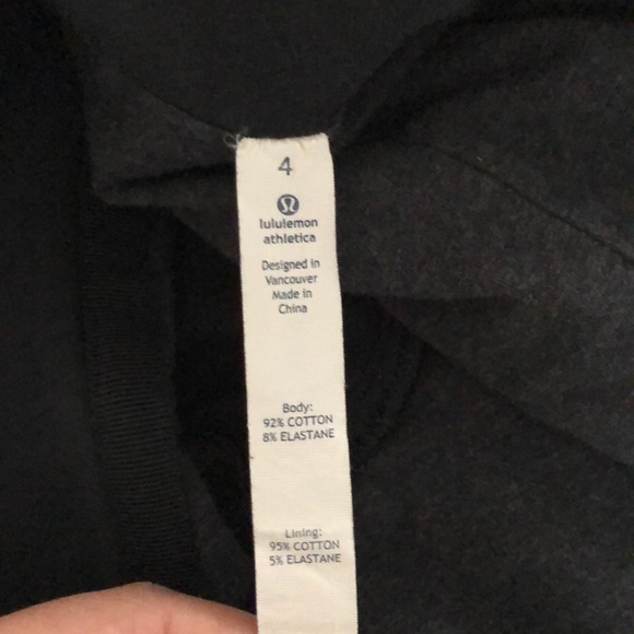 Lululemon Wrap, slightly faded black, no flaws! - Picture 4 of 4